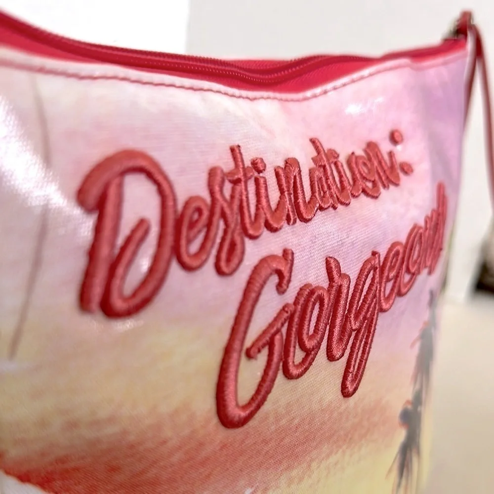 Merle Norman Destination Gorgeous Cosmetic Pouch